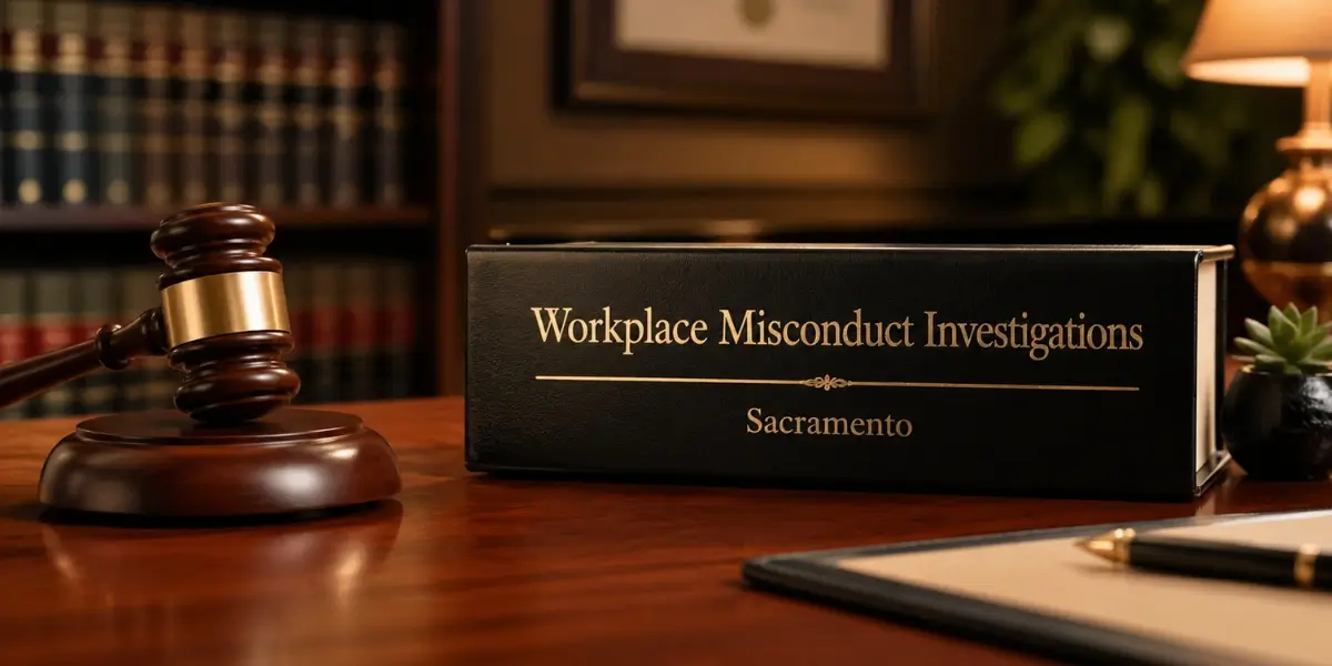 workplace misconduct investigations sacramento